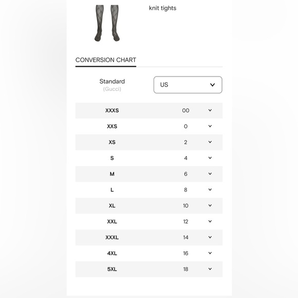 GG Monogram Tights - Picture 10 of 11